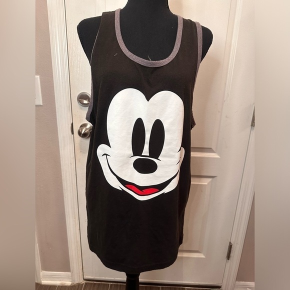 Disney Mickey Mouse Face Tank Top - Picture 1 of 4
